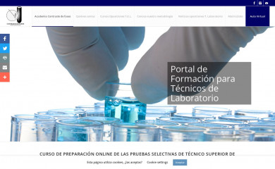 formaciontecnicolaboratorio.com screenshot