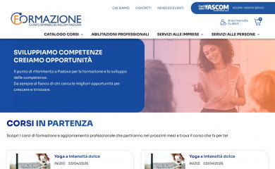 formazionepadova.com screenshot