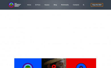 foronegociosindigenas.com screenshot