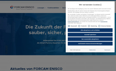 forcam-enisco.net screenshot