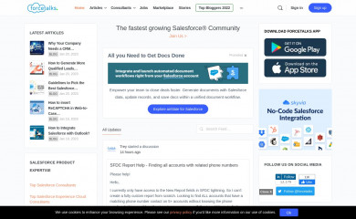 forcetalks.com screenshot