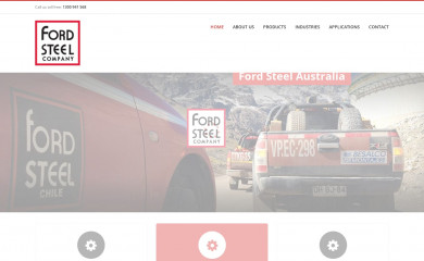 fordsteel.com.au screenshot