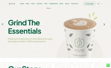 fore.coffee screenshot