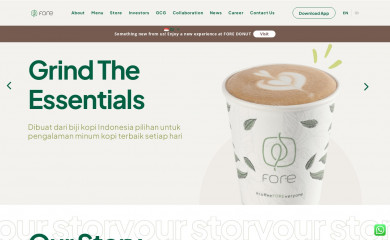 fore.coffee screenshot