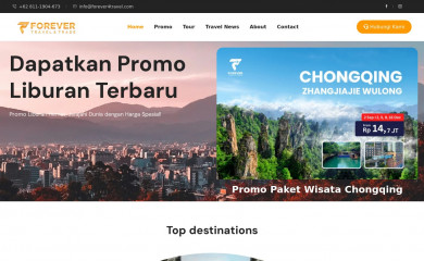forever4travel.com screenshot