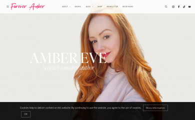 foreveramber.co.uk screenshot