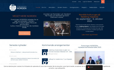 foreningen-norden.dk screenshot