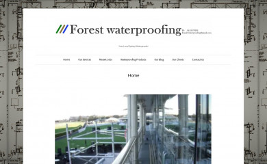 forestwaterproofing.com screenshot