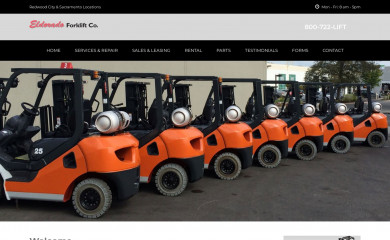 forkliftbayarea.com screenshot