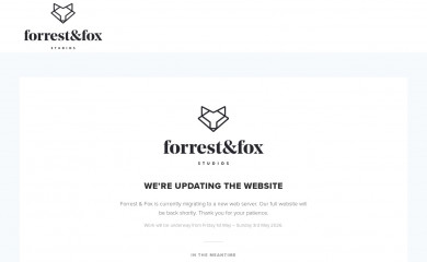 forrestandfox.co.uk screenshot