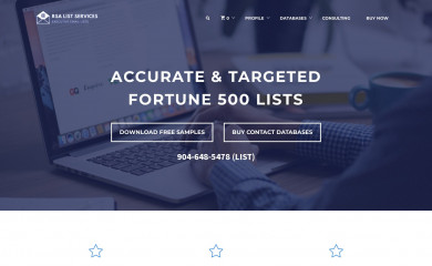 fortune500executivelists.com screenshot