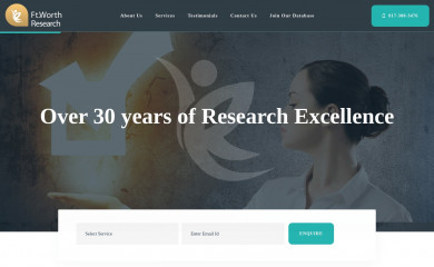 fortworthresearch.com screenshot