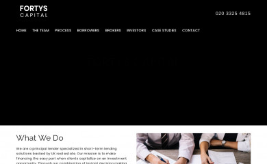 fortys.co.uk screenshot