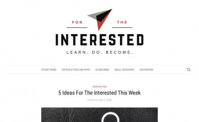 fortheinterested.com screenshot