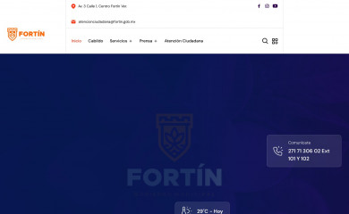 fortin.gob.mx screenshot