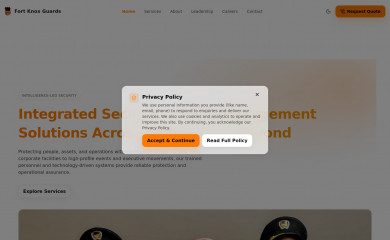 fortknoxguards.com screenshot