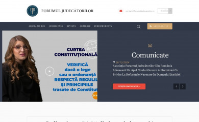 forumuljudecatorilor.ro screenshot