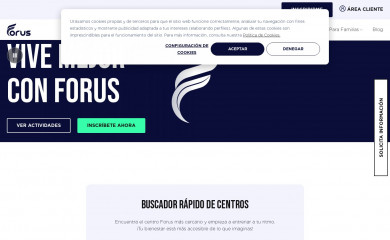 forus.es screenshot