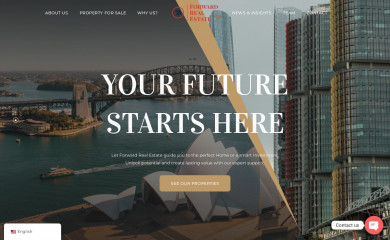 forwardrealestate.com.au screenshot