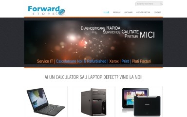 forwardstore.ro screenshot
