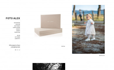 fotoalexgiuseppinanaso.it screenshot