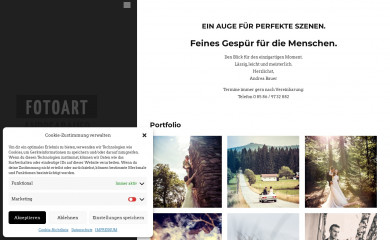fotoart-bauer.de screenshot