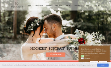 fotografiekarinschwarz.at screenshot
