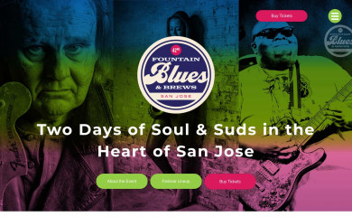 fountainblues.com screenshot