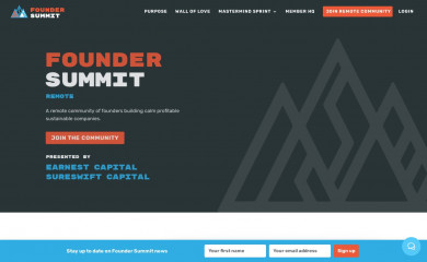 foundersummit.co screenshot