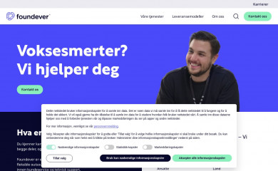 foundever-norge.no screenshot