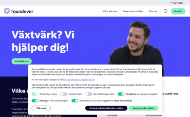 foundever-sverige.se screenshot