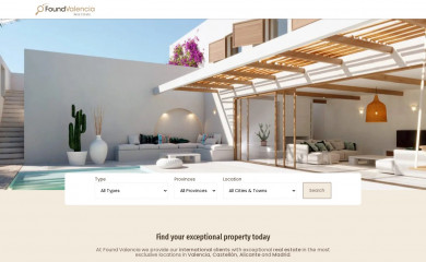 foundvalencia.com screenshot
