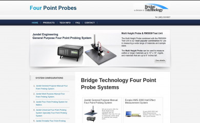 four-point-probes.com screenshot