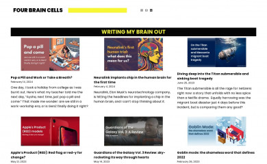 fourbraincells.com screenshot