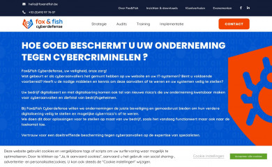 foxandfish.be screenshot