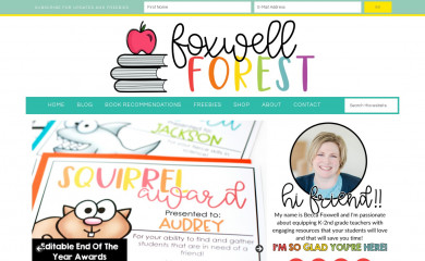 foxwellforest.com screenshot