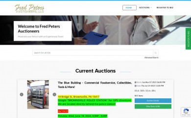 fpauctioneers.com screenshot