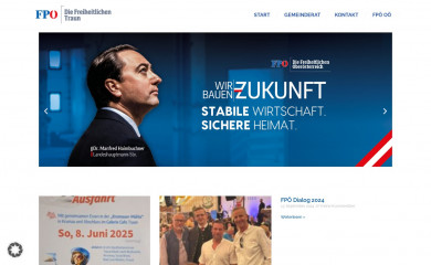 fpoe-traun.at screenshot