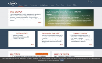 fpml.org screenshot