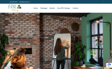 fprtraining.nl screenshot
