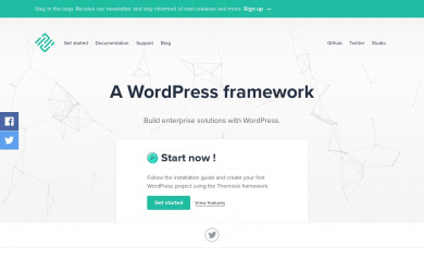 https://framework.themosis.com/ screenshot
