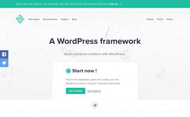 https://framework.themosis.com/ screenshot