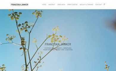 franziskajanker.de screenshot