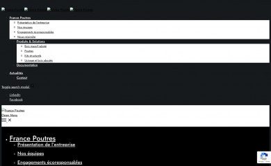 france-poutres.com screenshot