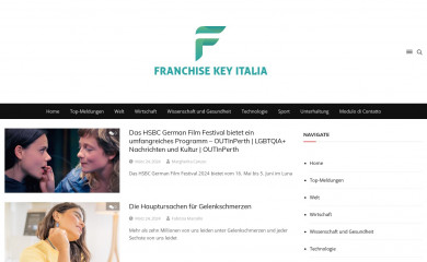 franchisekey.it screenshot