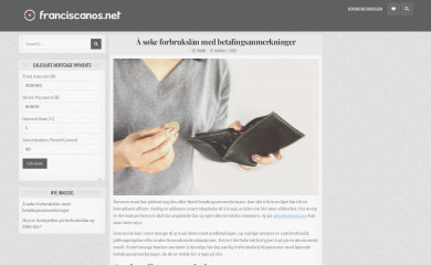 franciscanos.net screenshot