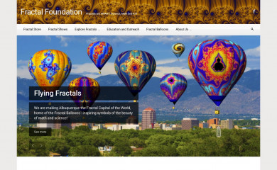 fractalfoundation.org screenshot