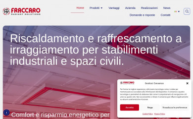 fraccaro.it screenshot