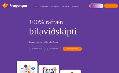 fragangur.is screenshot