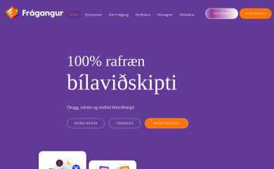 fragangur.is screenshot